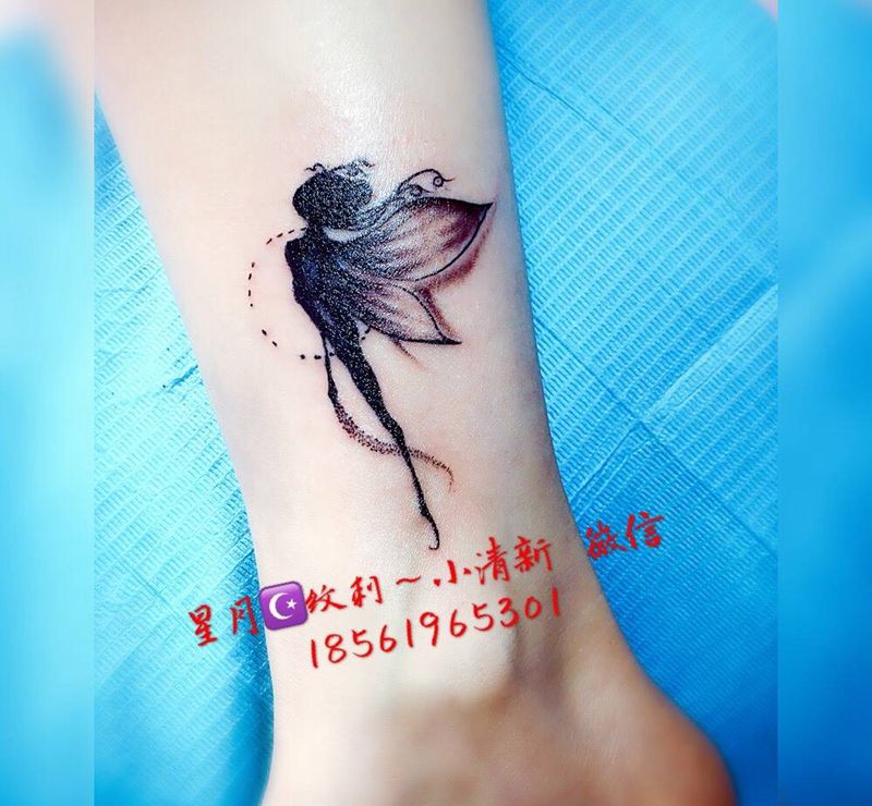 小天使纹身图片