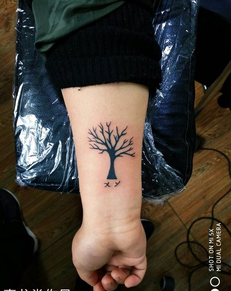 生命树纹身图片