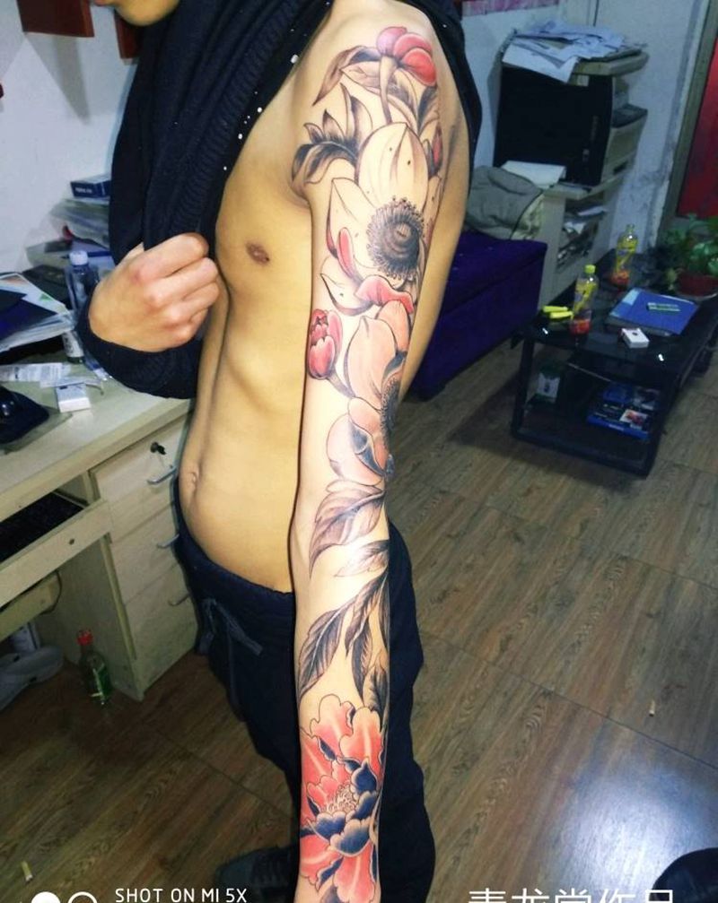 花臂纹身图片