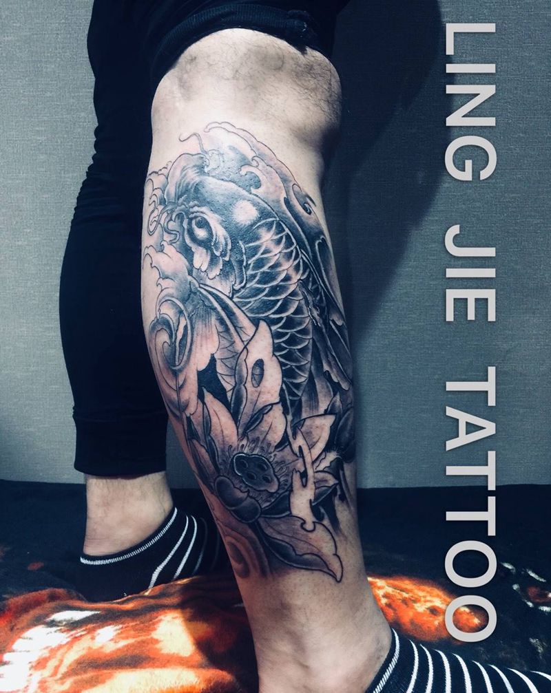 鱼纹身图片