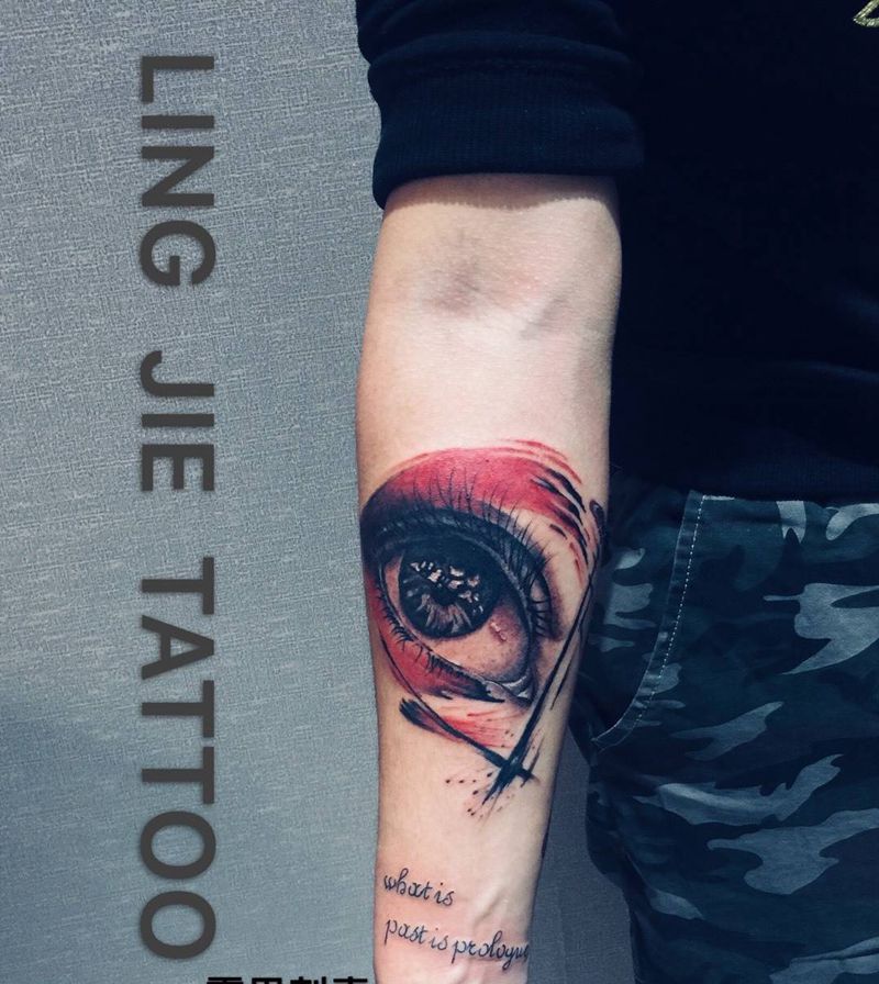 眼纹身图片