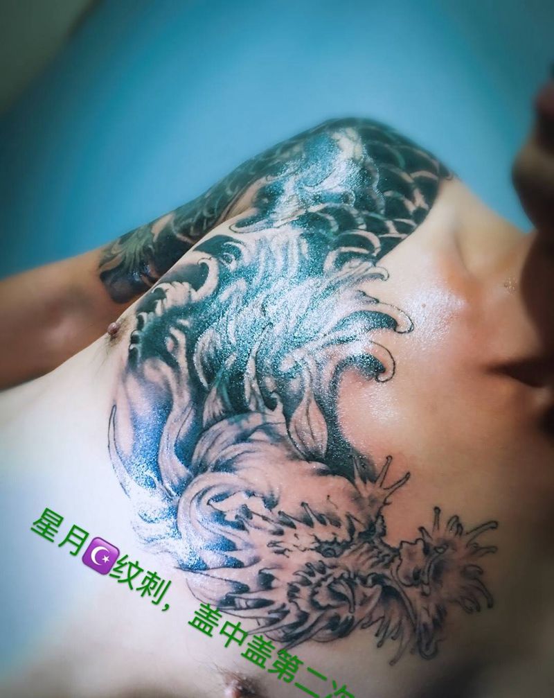 盖中盖纹身图片