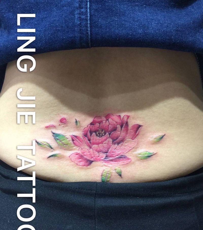 遮盖胎记纹身图片