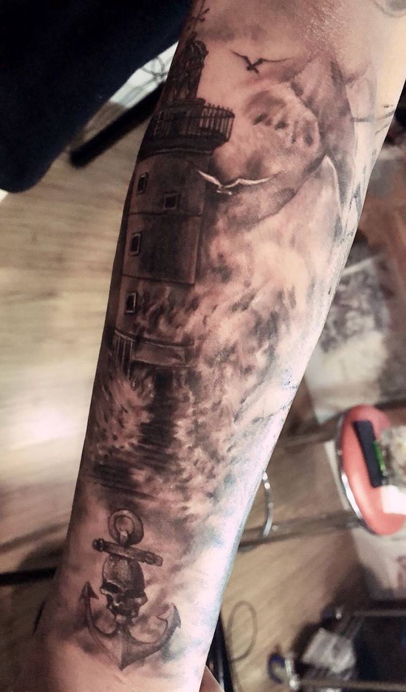 。纹身图片_手臂欧美写实纹身图案