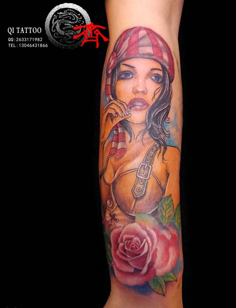 欧美小图纹身图片