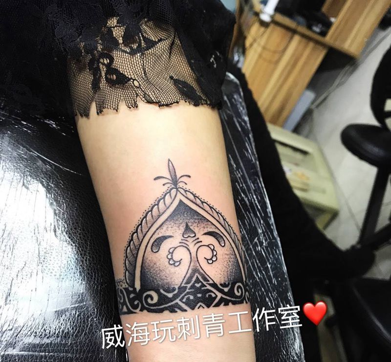 小臂环系列纹身图片