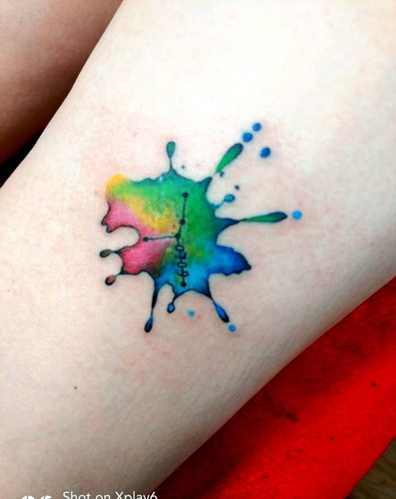 疤痕遮盖纹身图片