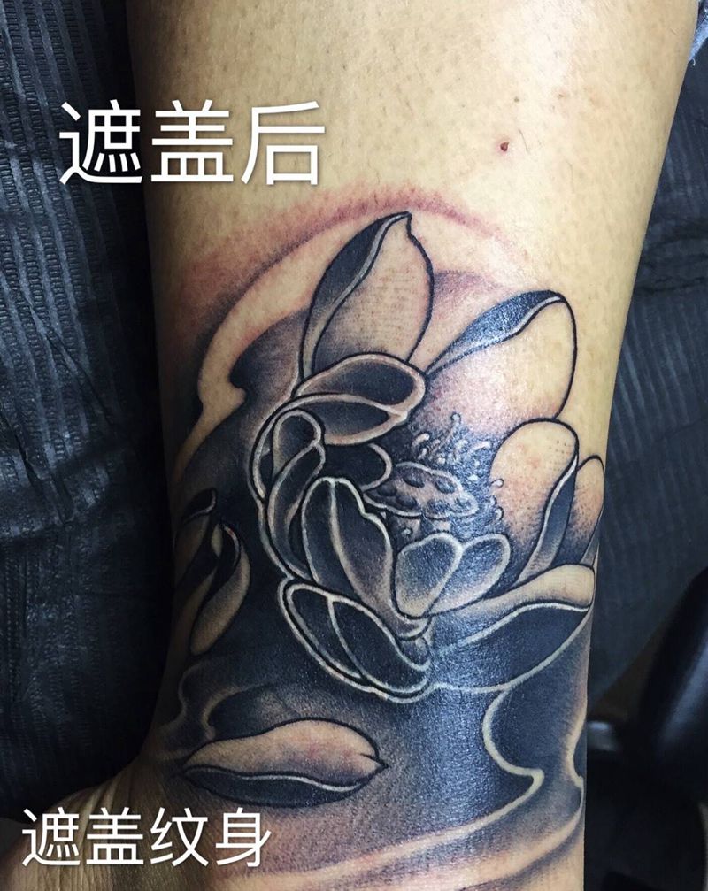 遮盖作品纹身图片