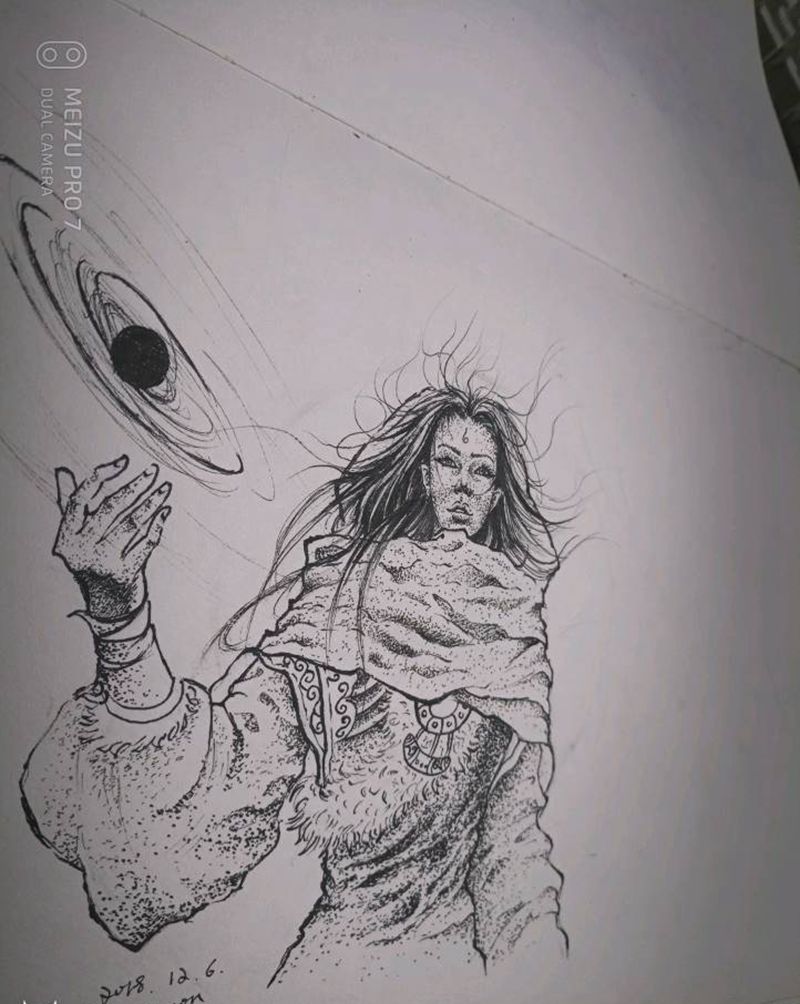 个人手稿，喜欢自取纹身图片