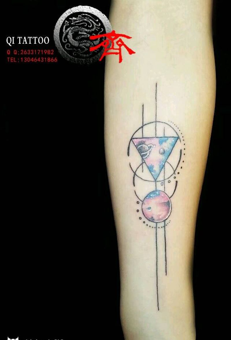 小图一枚纹身图片