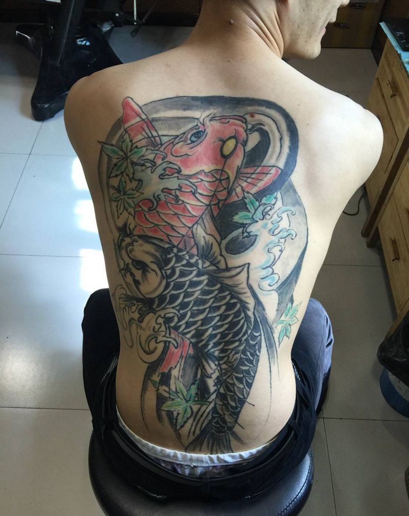 修改重彩纹身图片