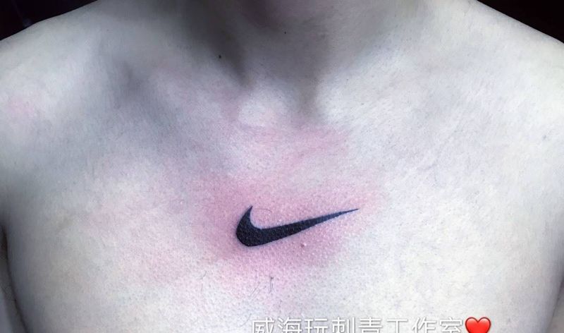 耐克纹身图片
