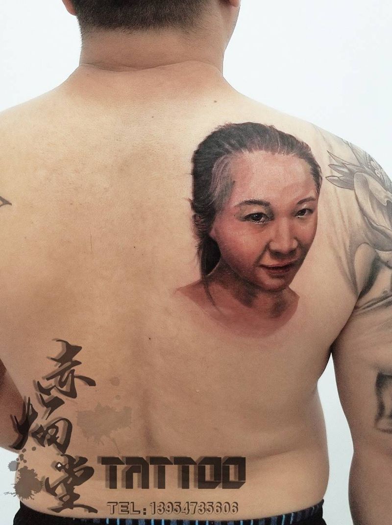 肖像纹身图片
