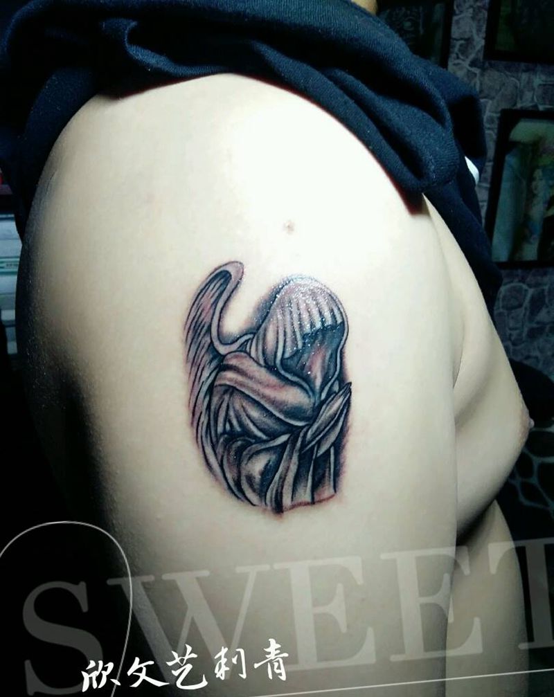 死神小图《旺哥作品》纹身图片