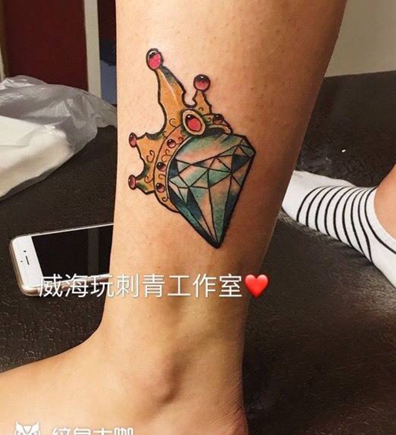 钻石哟纹身图片