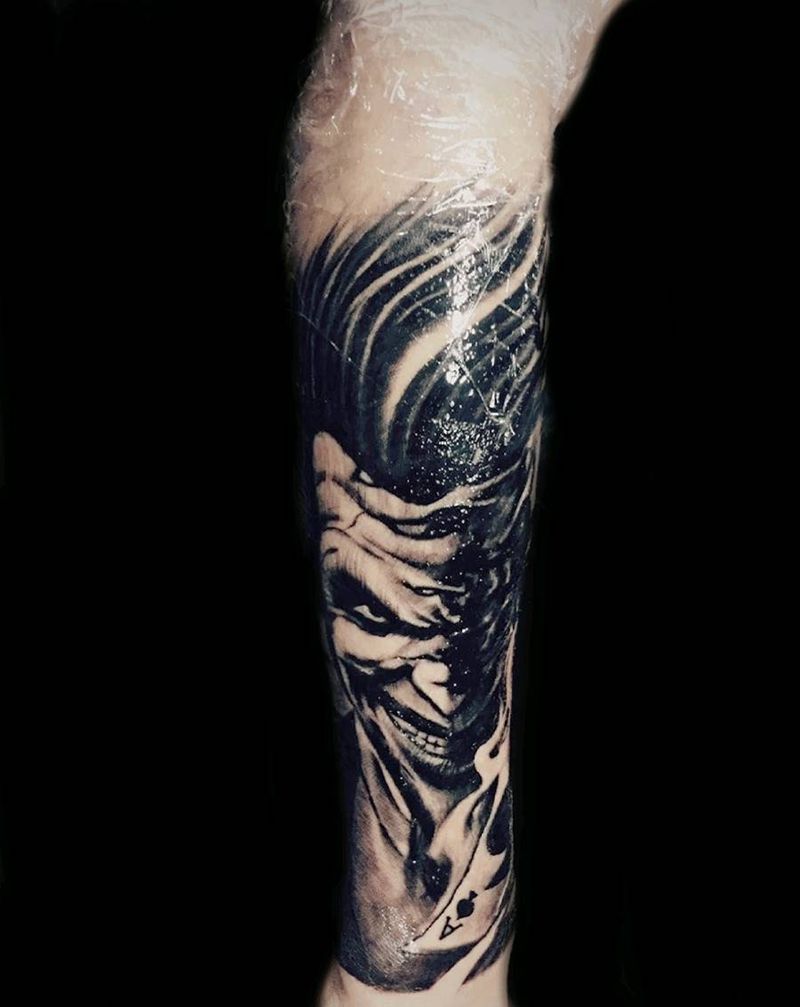 欧美花臂纹身图片