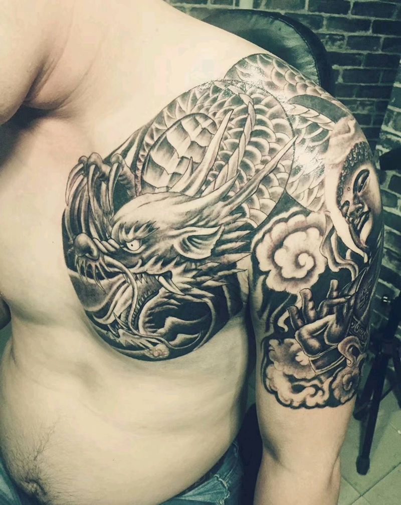 原创，用了十个小时，用了麻药纹身图片