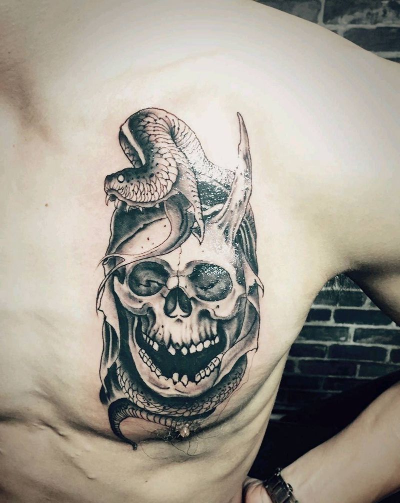 蛇啊蛇纹身图片