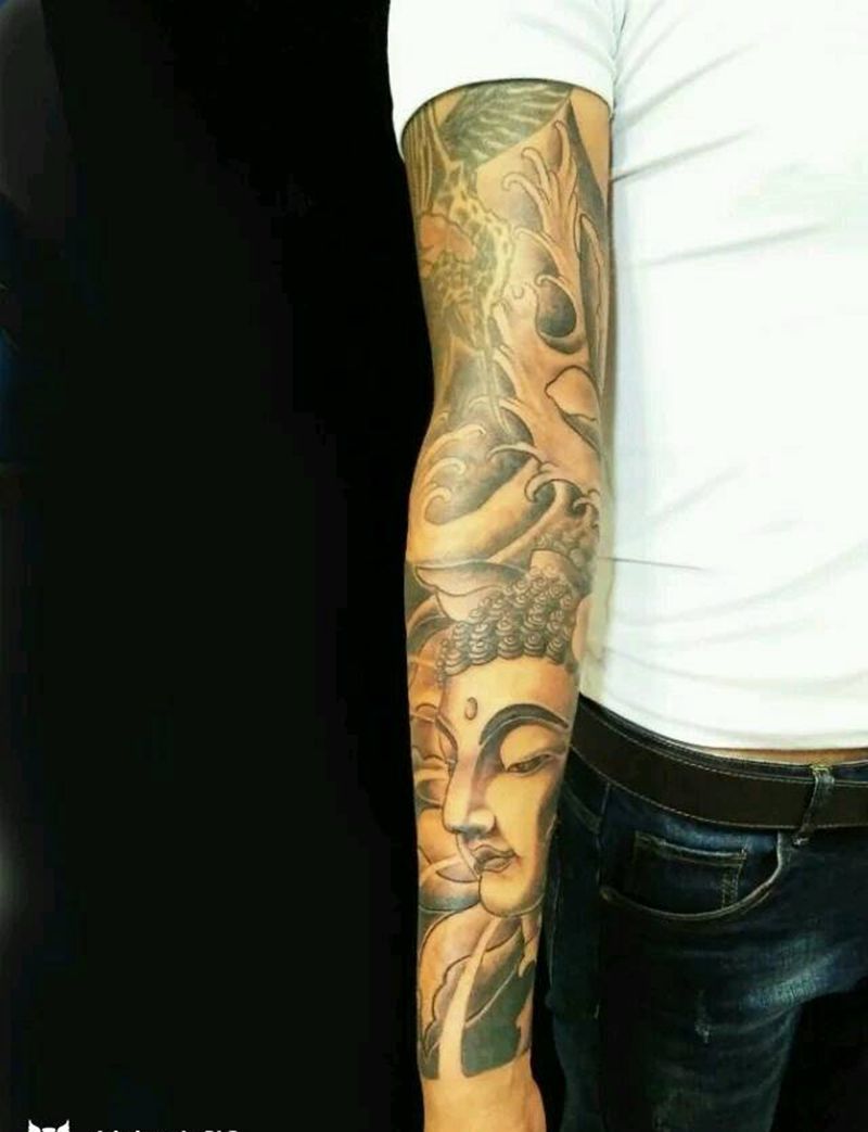 老图添加花臂纹身图片