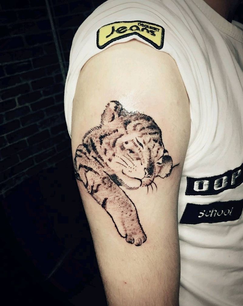 原创时钟纹身图片