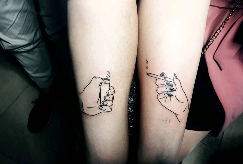 对对碰、纹身图片