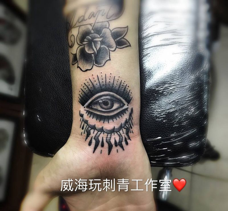 眼纹身图片