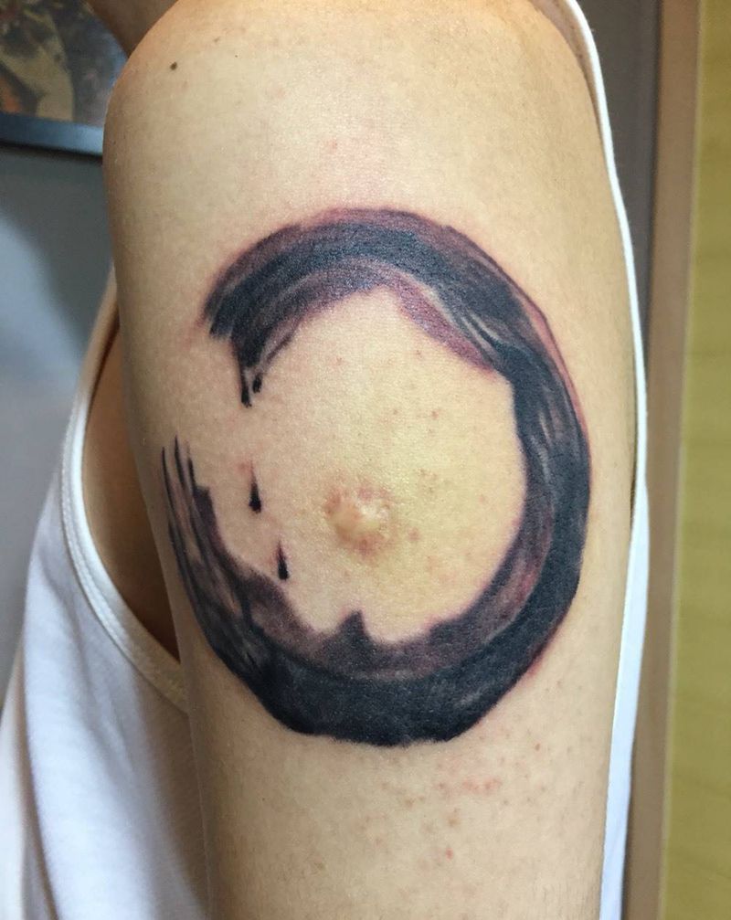 …纹身图片_成品手臂清新纹身图案