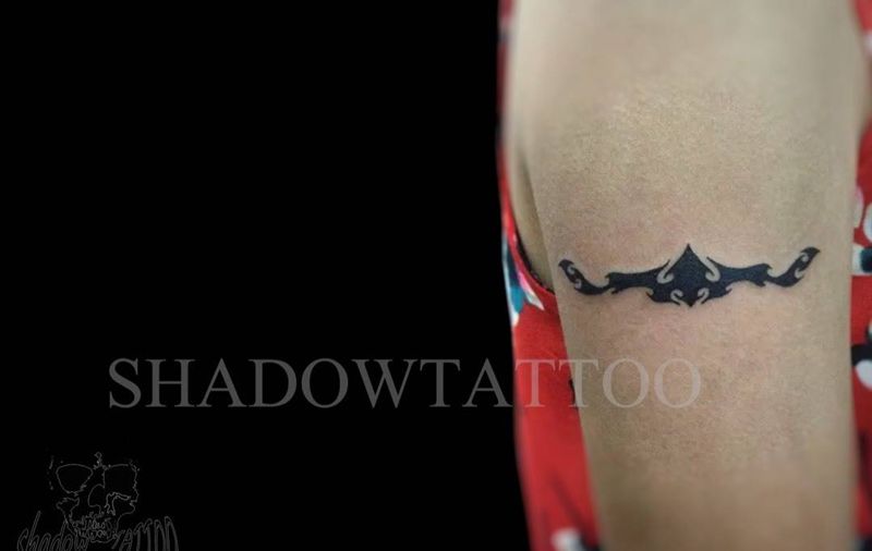 纯色小清新纹身图片_成品手臂清新图腾纹身图案