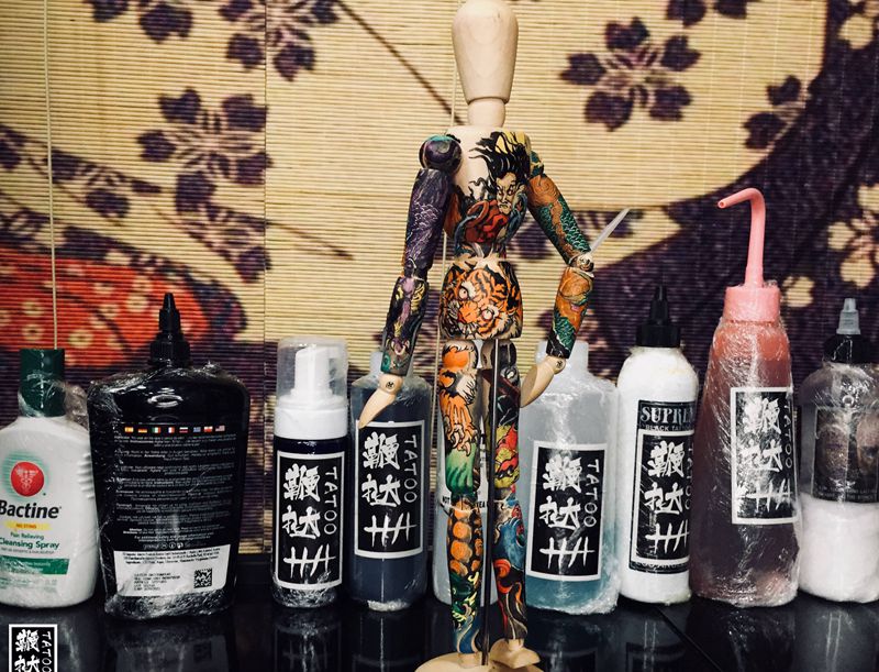 木头人一百单八将之武松[嘿哈]纹身图片_新传统老传统纹身图案