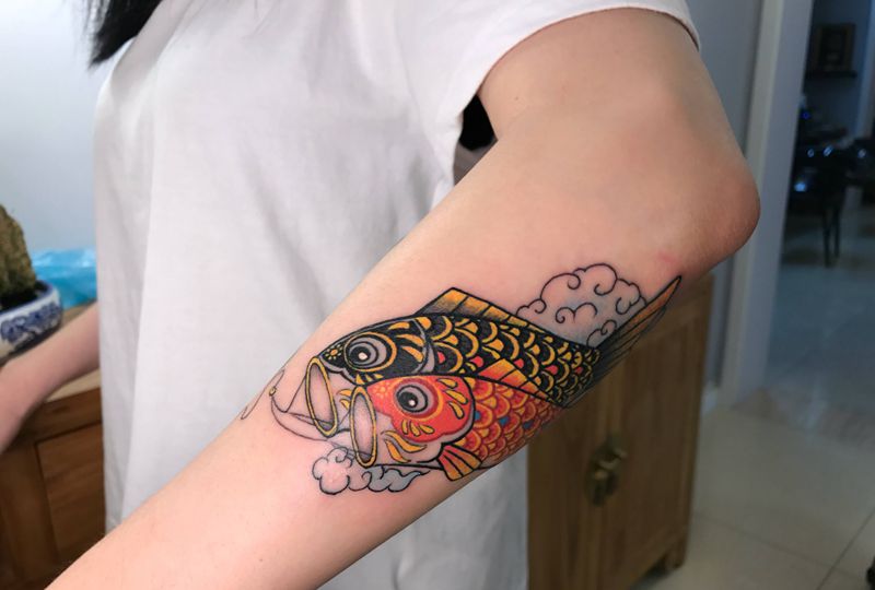 吉祥小物，鲤鱼旗