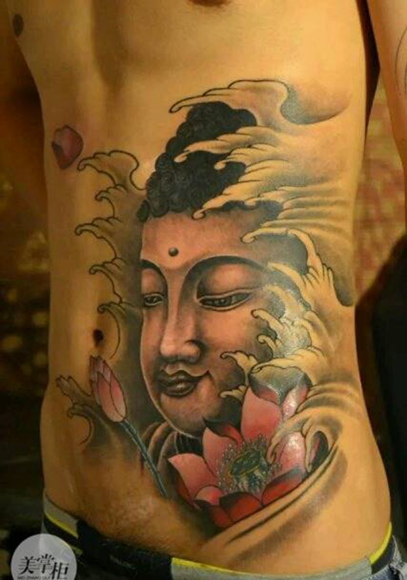 遮盖作品（胎记）纹身图片