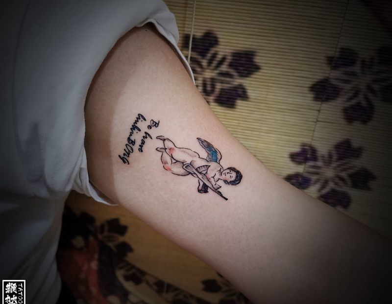 BIUBIUBONG纹身图片_手臂纹身图案