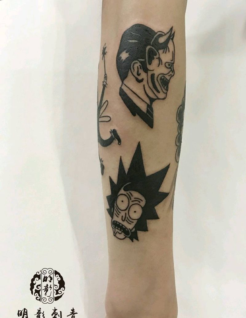 old school纹身图片