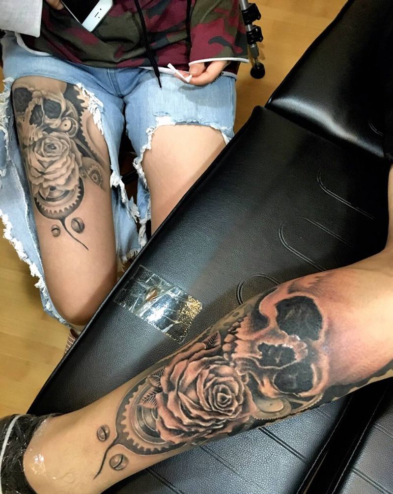 情侣纹身不一定要小清新