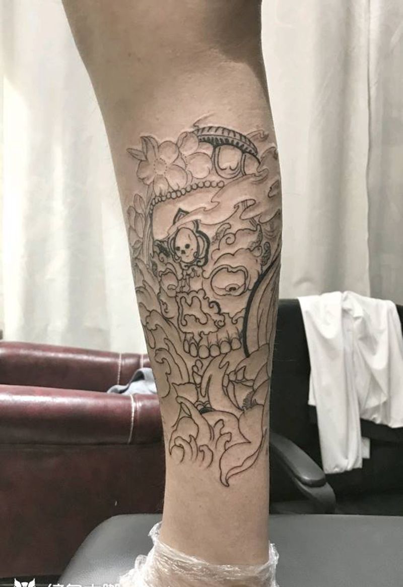 嘎巴拉纹身图片