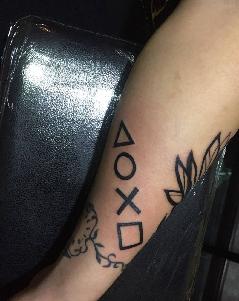 …纹身图片_成品手臂清新纹身图案