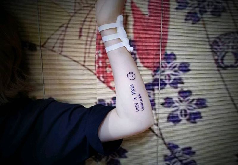 呐纹身图片_手臂纹身图案