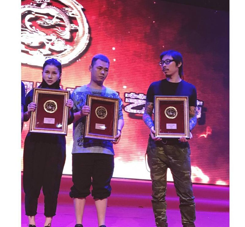 欧美彩色写实组第三名纹身图片_成品纹身图案