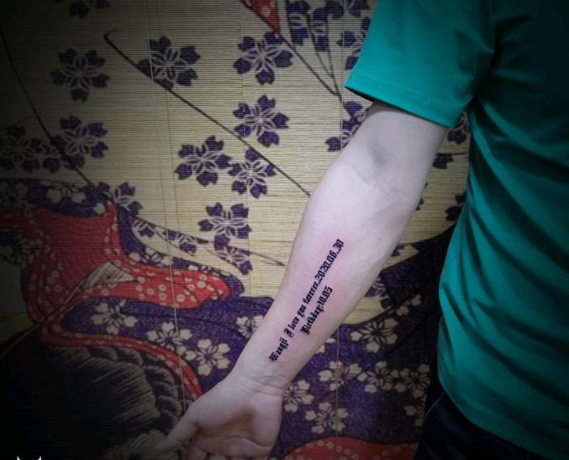 很久没做这种啦纹身图片_手臂纹身图案