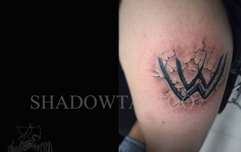 修改纹身图片_成品欧美黑灰纹身图案