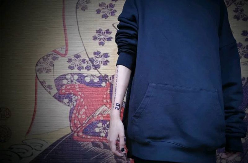 恭喜陈二流子喜达20岁！纹身图片_手臂纹身图案