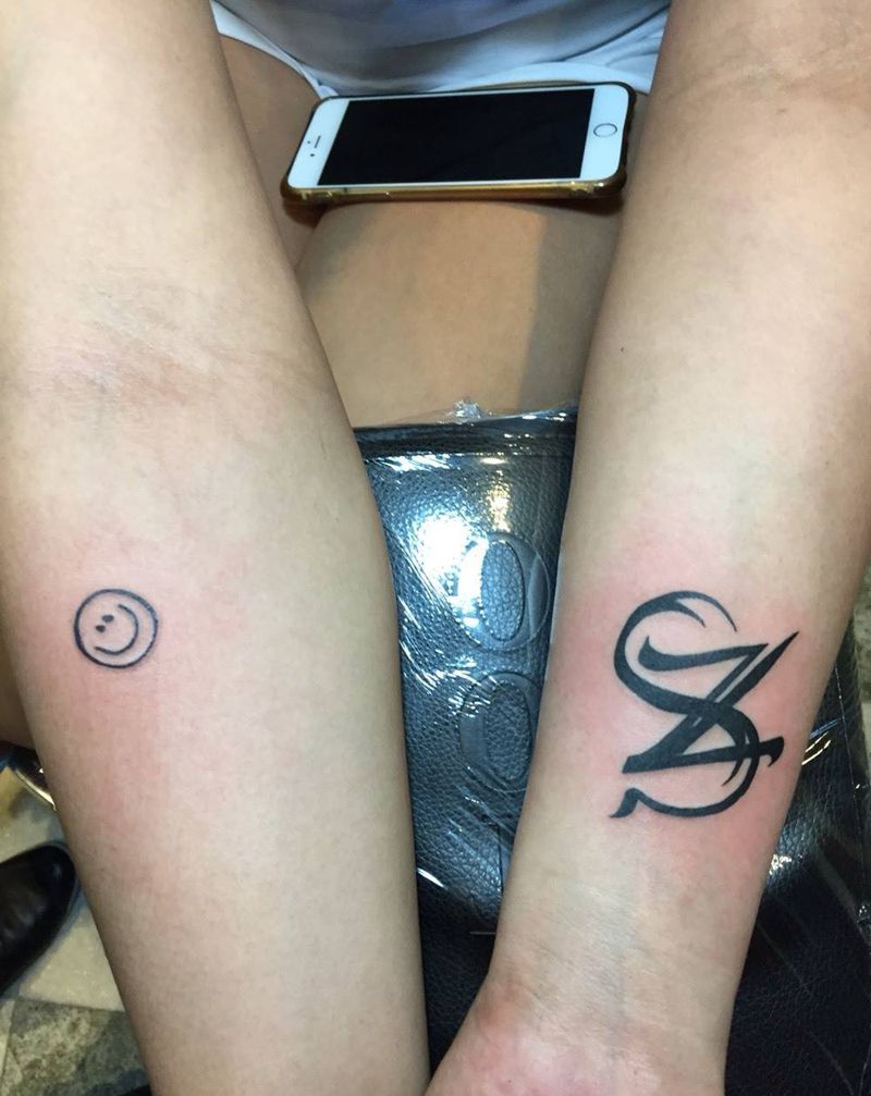 小清新纹身图片_成品手臂清新纹身图案