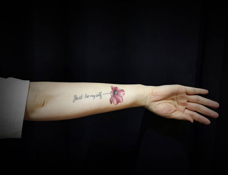 两年的恢复效果纹身图片_手臂纹身图案