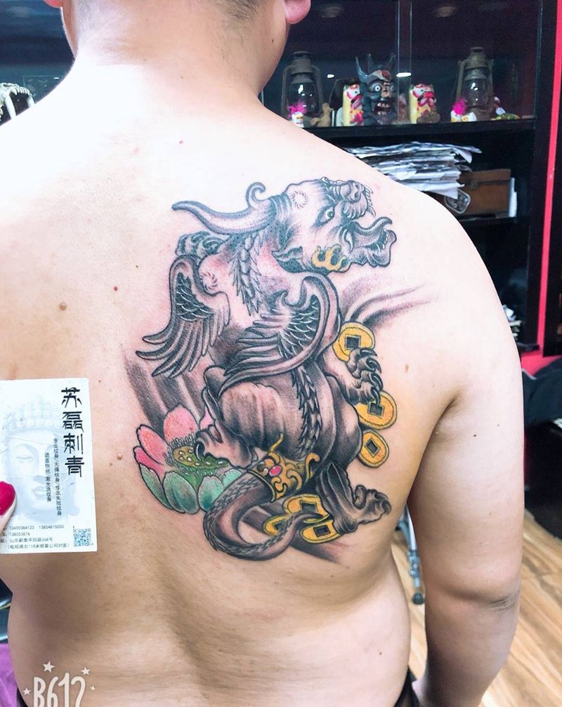 貔貅纹身图片