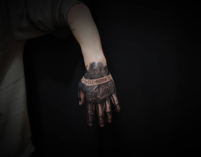 !纹身图片_手部纹身图案