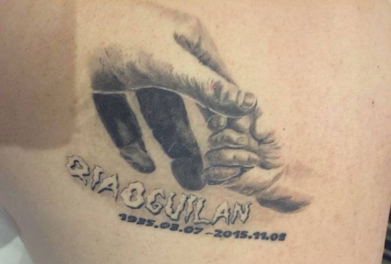 恢复后纹身图片_成品背部欧美原创纹身图案