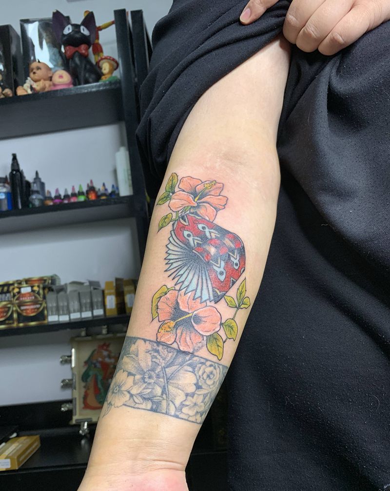 安琪拉的魔法书纹身图片_Old School纹身图案