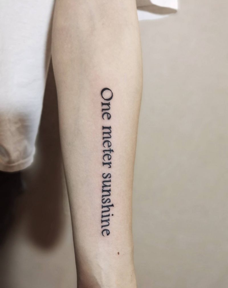 英文纹身图片_手部老传统小臂内侧英文纹身图案