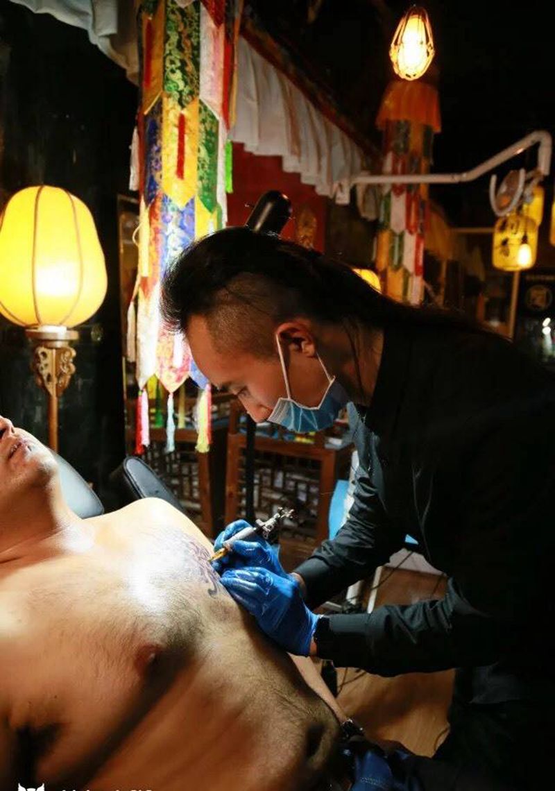 知行合一纹身图片