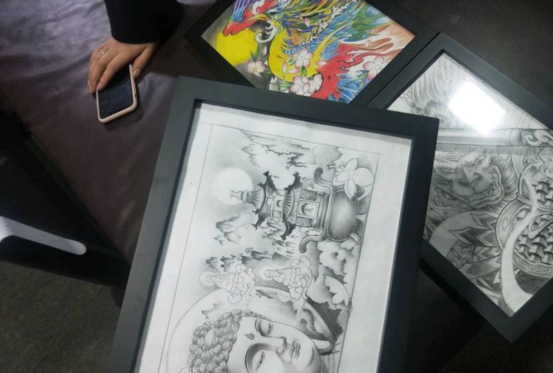 画纹身图片